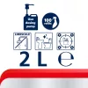 Cif Professional Fürdőszobai és szaniter tisztítószer Koncentrátum, 2 Liter