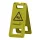 TASKI Safety Sign 280 x 580 mm kinyitható sárga csúszásveszély figyelmeztető tábla