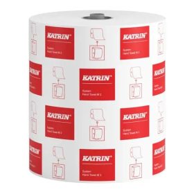   Katrin tekercses kéztörlő System Hand Towel M2, 2 rétegű, fehér, 200m/tek, 6tek/karton (25 karton/raklap)