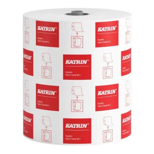 Katrin tekercses kéztörlő System Hand Towel M2, 2 rétegű, fehér, 200m/tek, 6tek/karton (25 karton/raklap)