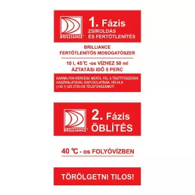   Brilliance Matrica 2 fázisú mosogatáshoz Fertőtlenítős mosogatószerrel