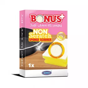   Bonus+ karcmentes mosogatószivacs (48db/gyűjtő,  576db/karton)