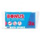 Bonus Fürdőszivacs 3db/csg (18db/karton)