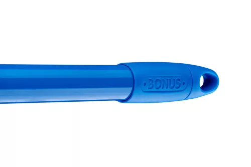 Bonus nyél alukróm heavy duty, 140cm, csavaros végű - Kék