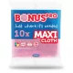 BonusPro MAXI Általános törlőkendő pink 10db/csg  (20csg/karton)
