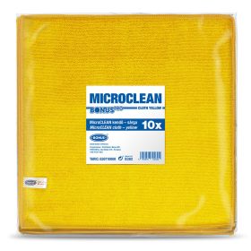 BonusPRO MicroCLEAN kendő sárga 10db/csg BonusPRO MicroCLEAN kendő sárga 10db/csg