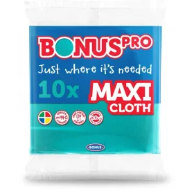   BonusPRO MAXI Általános törlőkendő zöld 10db/csg  (20csg/karton)