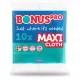 BonusPro MAXI Általános törlőkendő zöld 10db/csg  (20csg/karton)