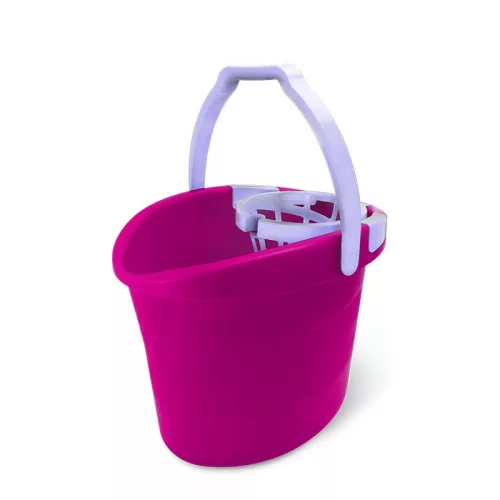 Bonus Felmosó vödör 18l + csavaró kosár (pink-orgona) (Kivezetés, ameddig a készlet tart)