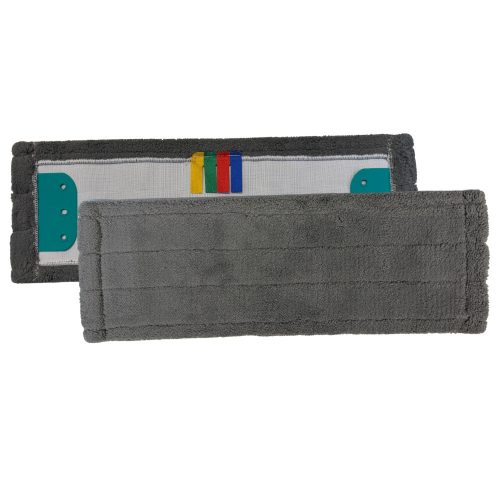 TTS Mop mikroszálas SZÜRKE - 40X13cm, csiptetős
