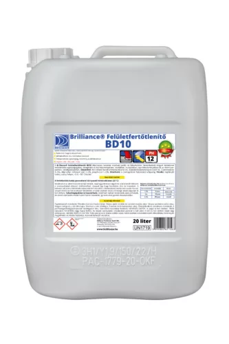 Brilliance Felületfertőtlenítő BD10 - 20L