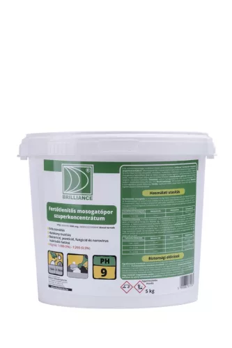 Brilliance Fertőtlenítős mosogatópor szuperkoncentrátum 5kg