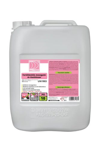 Brilliance® Fertőtlenítős mosogató- és tisztítószer 20L