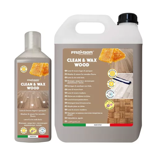 Fra-Ber Clean&Wax Wood tisztító- és ápolószer fa felületekre 1L (6db/karton)