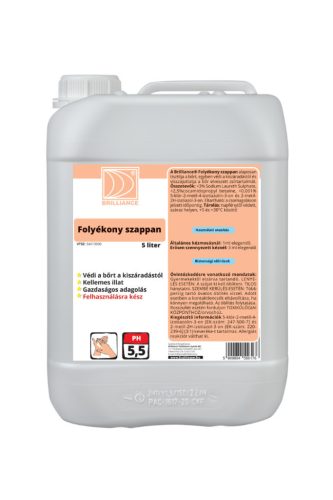 Brilliance® folyékony szappan 5L