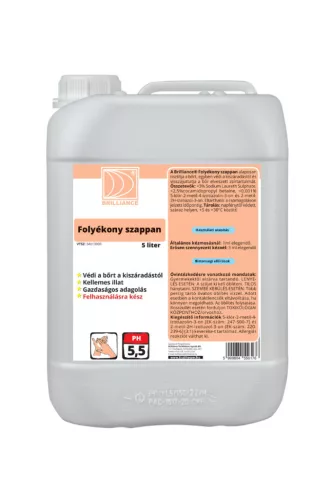 Brilliance folyékony szappan 5L