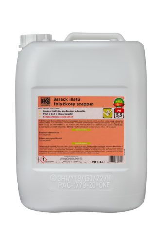 Brilliance® Barack illatú folyékony szappan 20L