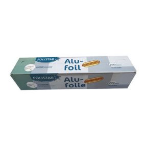 Folistar alufólia 200m/44cm tépőéllel ellátott dobozban Folistar alufólia 200m/44cm tépőéllel ellátott dobozban
