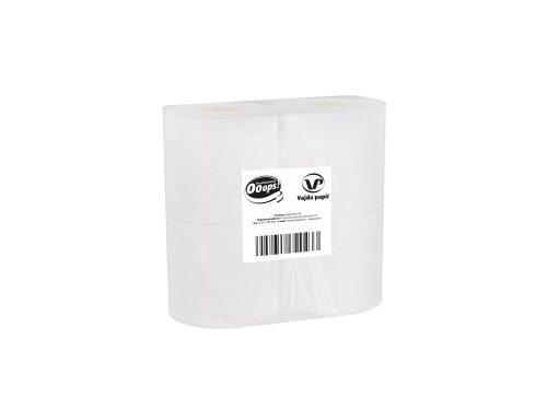Ooops! Professional toalettpapír 3 rétegű hófehér (4 tekercs)