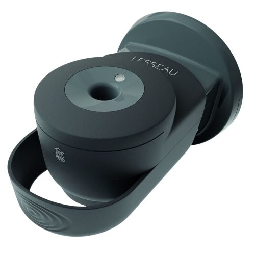 LESSEAU szilárd szappan kézmosó adagoló, manuális - fekete