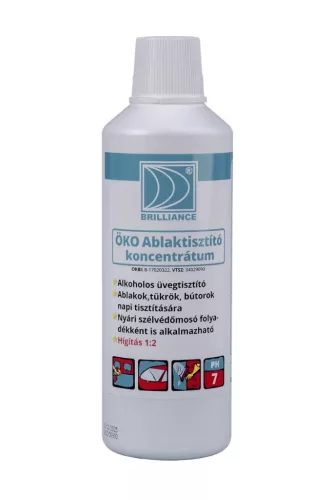 Brilliance ÖKO Ablaktisztító koncentrátum 1L (6db/karton)
