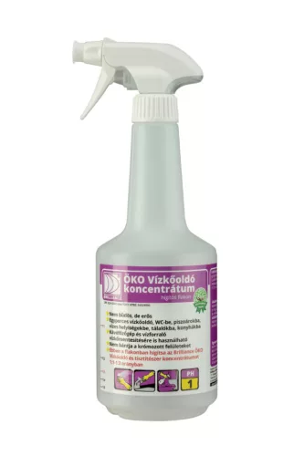 Brilliance ÖKO Vízkőoldó koncentrátum hígító flakon szórófejjel 750ml (üres)