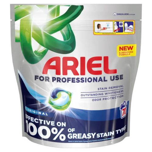 Ariel professional mosókapszula 70db/csg (2csg/karton, 144csg/raklap) Regular