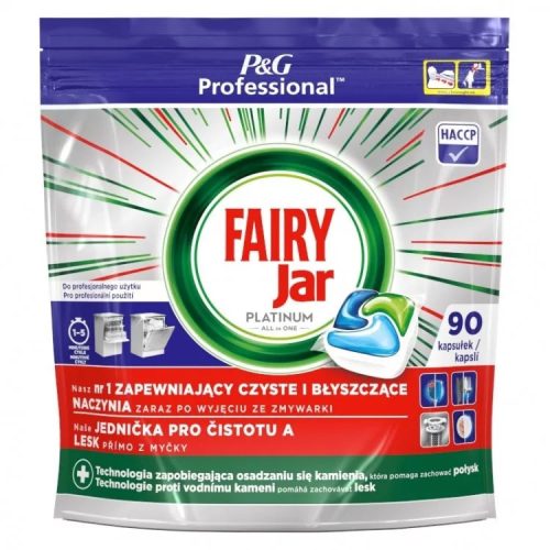 Jar mosogatótabletta Platinum 90db/csg (3csg/karton, 216csg/raklap)
