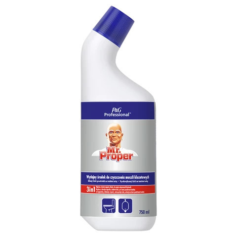 Mr. Proper Professional wc tisztító 4 az 1-ben 750ml (12db/karton, 780db/raklap)