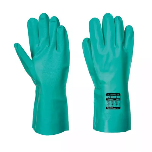 Portwest gumikesztyű Nitrosafe vegyszerálló (12 pár/karton) "M"