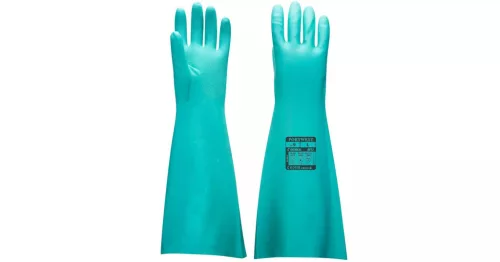 Portwest gumikesztyű extra hosszú nitril "XL" (12pár/gyűjtő)