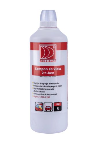 Brilliance® autósampon és autó viasz 2 az 1-ben 1L (6db/karton)