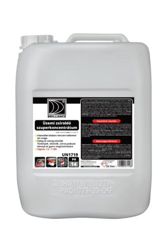 Brilliance® Üzemi zsíroldó szuperkoncentrátum 20L