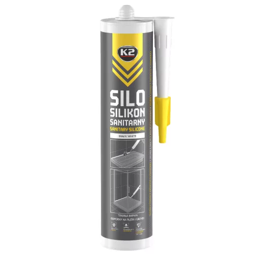K2 SILO SANITARY SILICONE 300ml - fehér