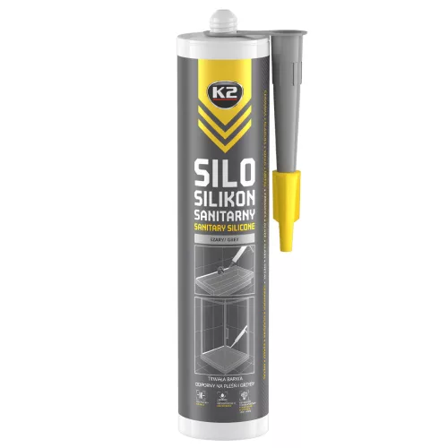 K2 SILO SANITARY SILICONE 300ml - szürke