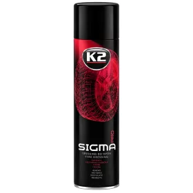  K2 SIGMA PRO AERO gyors hatású gumiabroncs-ápoló spray, véd és fényesít 600ml