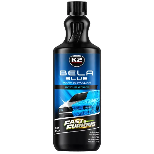 K2 BELA NEON BLUE FAST&FURIOUS - aktív hab kék színű 1L