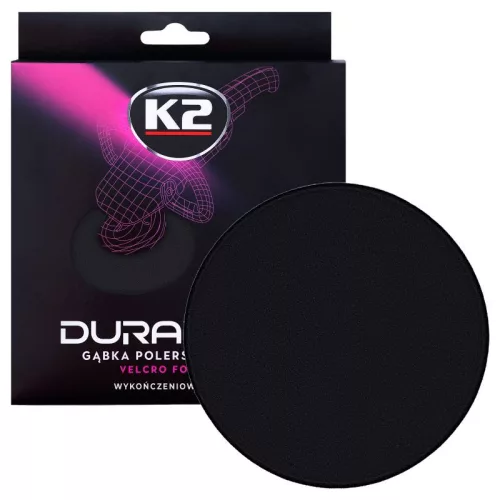 K2 PRO DURAFLEX tépőzáras polírkorong - fekete