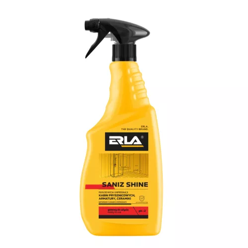 ERLA SANIZ SHINE 750 ml fürdőszoba tisztító és impregnáló