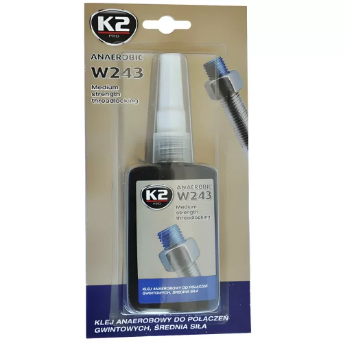 K2 243 ANAEROBIC 50g csavarrögzítő