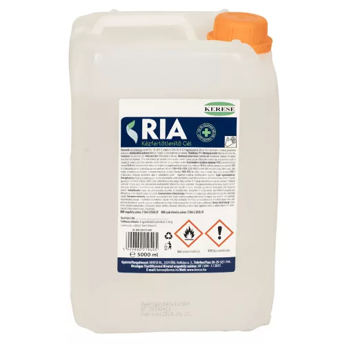 RIA Kézfertőtlenítő gél 5 liter