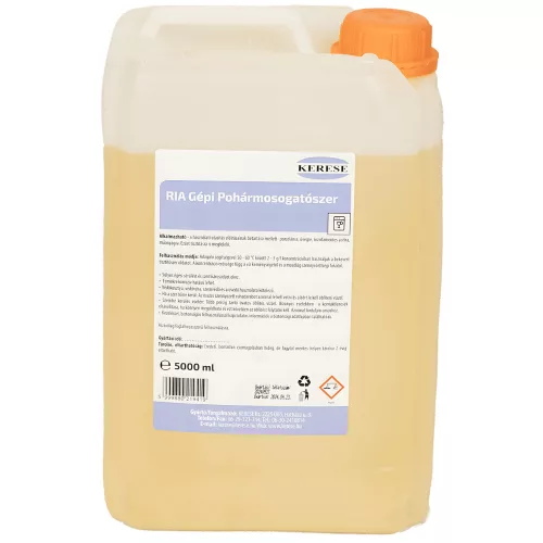 RIA Gépi Pohármosogató 5 liter