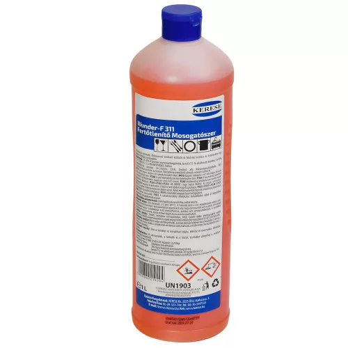 WUNDER F311 Fertőtlenítő Folyékony Mosogatószer 1 liter
