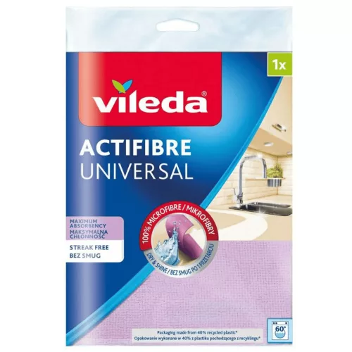 Vileda Actifibre Univerzális törlőkendő 27x30,5cm 2db/csg