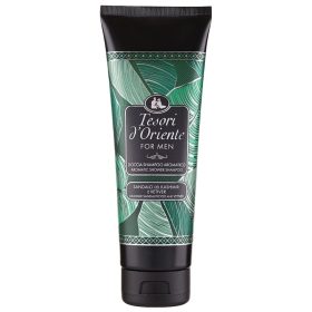Tesori d'Oriente For Men Sandalo del Kashmir e Vetiver 2 az 1-ben krémtusfürdő és sampon (250 ml)