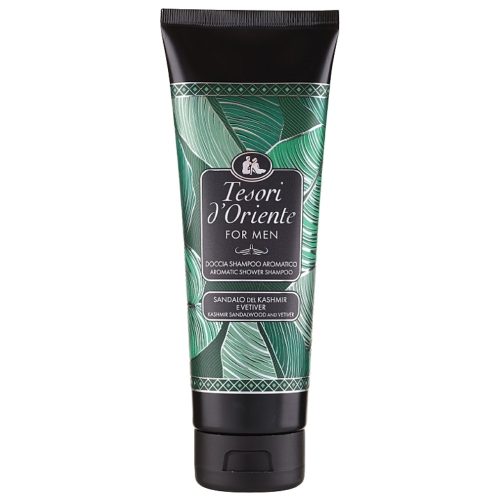 Tesori d'Oriente For Men Sandalo del Kashmir e Vetiver 2 az 1-ben krémtusfürdő és sampon (250 ml)