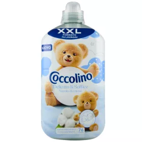 Coccolino Delicato & Soffice hipoallergén öblítő koncentrátum Nuvola di cotone (1750 ml)