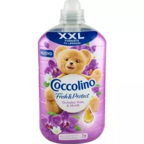 Coccolino Fresh & Protect öblítőkoncentrátum Orchidea Viola & Mirtilli (1,75 l)