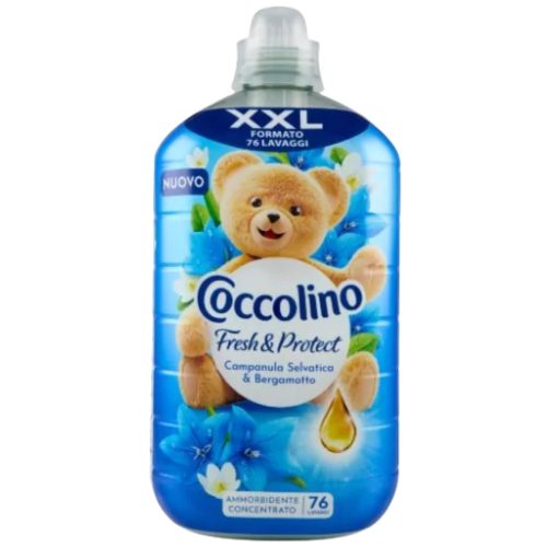 Coccolino Fresh&Protect öblítő 1,750L (6db/karton) Campanula Selvatica&Bergamotto
