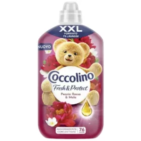 Coccolino Fresh & Protect öblítőkoncentrátum Peonia Rossa & Mela (1,75 l)